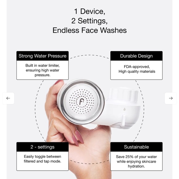 filterbaby Skincare Water Filter 2.0 BRAND NEW IN BOX + brand new filter! - Picture 3 of 13